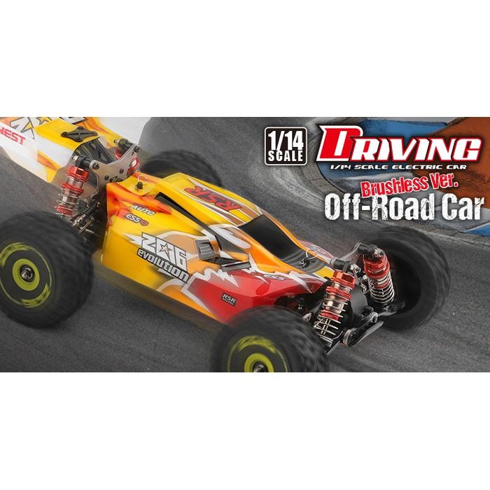【沖縄・離島配送不可】1/14 scale DRIVING Brushless Ver. Off-Road Car [ ドライビング ブラシレスVer. オフロードカー ] (RTRキット) ハイテックマルチプレックスジャパン 144010