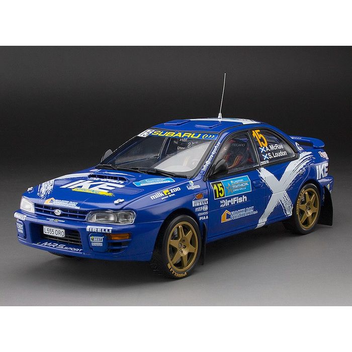 【沖縄・離島配送不可】SunStar 1/18 スバル インプレッサ 555 2023年ミシカルカーズラリー 2023 #15 アリスター･マクレー 国際貿易 5529