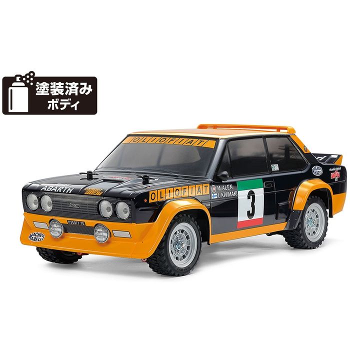 【沖縄・離島配送不可】1/10電動RCカー フィアット131 アバルト ラリー OLIO FIAT (MF-01Xシャーシ) タミヤ 58723