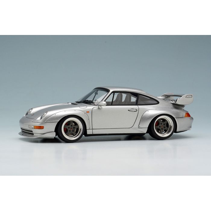【沖縄・離島配送不可】VISION 1/43 Porsche 911 (993) GT2 Street 1996 シルバー メイクアップ VM114A