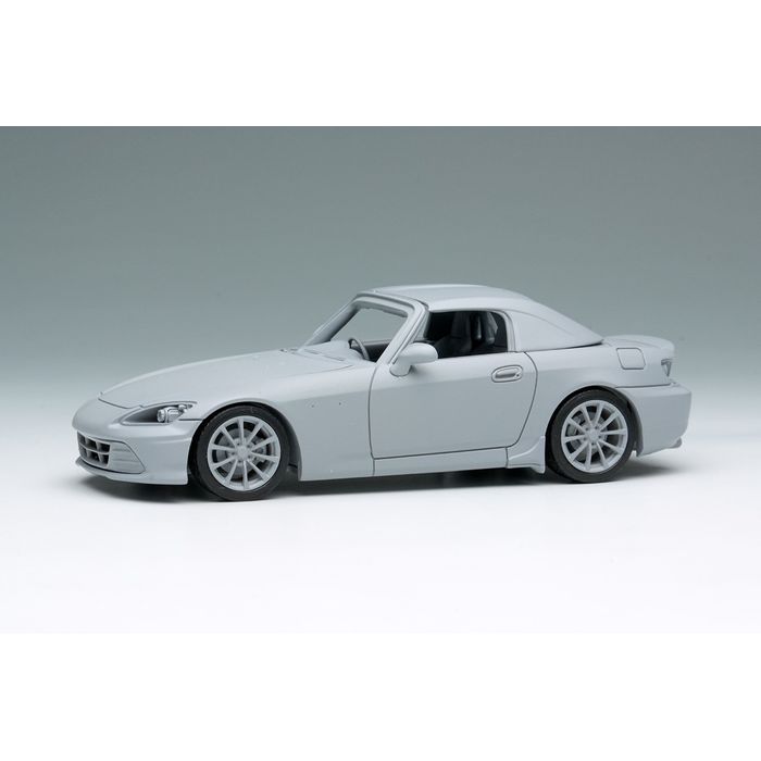 【沖縄・離島配送不可】1/43スケールホンダ S2000 20th Anniversary (AP2) 2020 プラチナムホワイトパール ミニカー メイクアップ EM729B