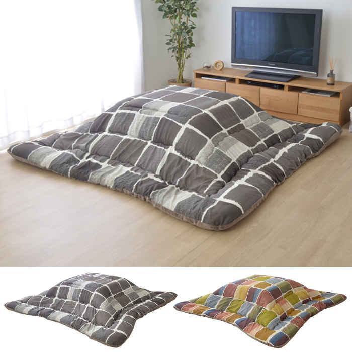 【代引不可】こたつ布団 コタツ布団 厚掛け 掛け布団 単品 長方形 約205×285cm 80～90×135～150cmのこたつ台に適応 あったか 冬物 IKEHIKO MOV205285