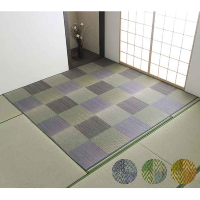 【沖縄・離島送りとどける不可】【代引不可】い草 花ござ ござ 引っ敷き 引っ敷き 引っ敷き 日本の首都間6畳 約261×352珊 調湿 消臭 空気の状態斎戒もく浴 抗菌防臭 青森ヒバ工業 両面 リヴァーシブル 透かし彫り柄 市松柄 市松飾りつけ 夏用 春夏用 ピーア IKEHIKO PA261352