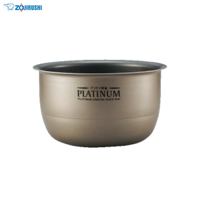 【沖縄・離島配送不可】IH炊飯ジャー プラチナ厚釜 PLATINUM 極め炊き NP-HQ10 用 なべ 内釜 内がま 替え用 内なべ 部品 炊飯器 単品 交換用 買い替え用 5.5合炊き 象印 B434