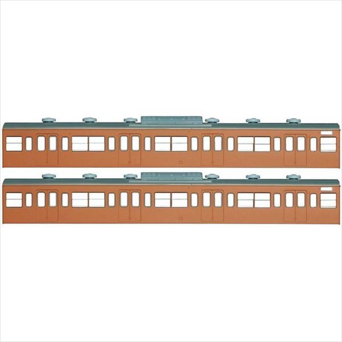 Nゲージ鉄道模型 国鉄車両4両セット オレンジと緑 楽天市場】Nゲージ 国鉄 JR 103系 低運・非ユニット窓・冷改車