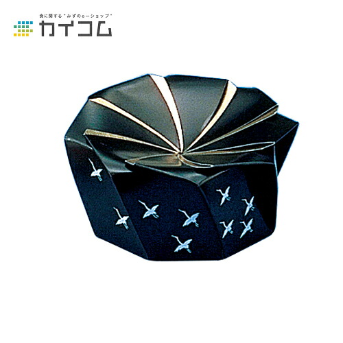花ぐるま黒鶴(裏金) サイズ : (上寸)140&times;60mm 入数 : 200｜業務用容器カイコム　店