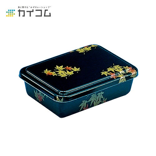 【丼容器・弁当箱】B-3(もみじ)本体 サイズ : 185×127×47mm 入数 : 600|業務用容器カイコム 店