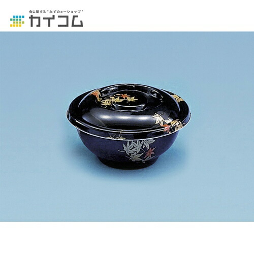 【丼容器・弁当箱】D-1(もみじ)フタ サイズ : 170φ×24mm 入数 : 500