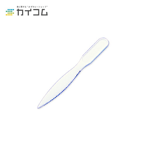 中ナイフ(白) バラ サイズ : 107mm 入数 : 10000