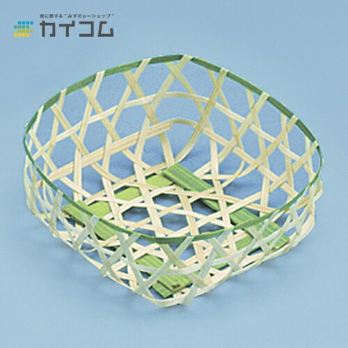 六ツ目角青(小) サイズ : 80×80×30mm 入数 : 3000