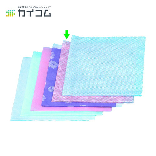 風呂敷美装(風力タービンﾋﾟﾝｸ) 大きさ : 660×660粍 入数 : 1400