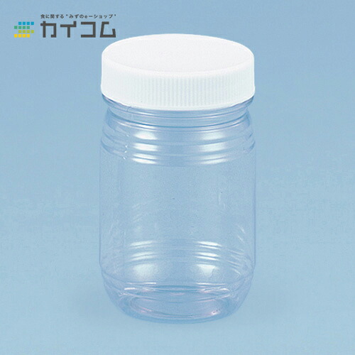 PET-450H 白フタ付 サイズ : φ77×126mm(500cc) 入数 : 160