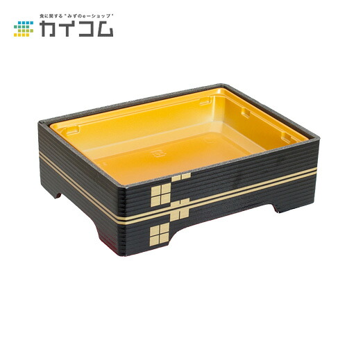 WU-301(49)足付 本体 本陣金 サイズ : 156×120×49(H)mm 入数 : 150