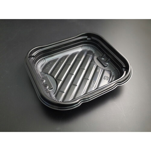 ペットクッカー デリシェフ 16-14B 黒 サイズ : 160×142×32 入数 : 800|業務用容器カイコム 店