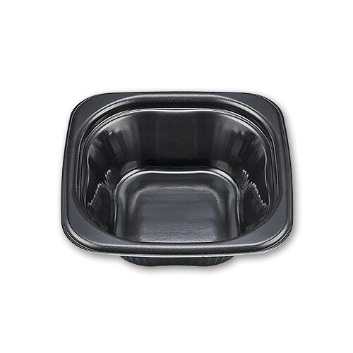 TNランチ丼17 黒 サイズ : 172×172×61mm 入数 : 600|業務用容器カイコム 店