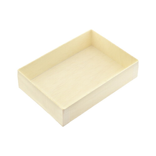 ココウッド FD111-162B 1合用本体 サイズ : 162&times;111&times;37mm 入数 : 400｜業務用容器カイコム　店
