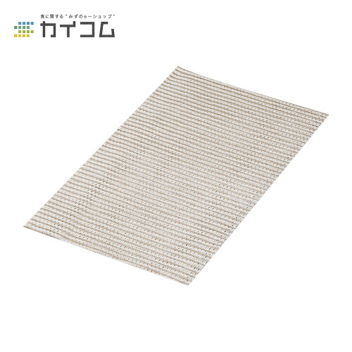 カウンタ差し交わす (BEIGE) レギュラー 大きさ : 350×610粍 入数 : 600