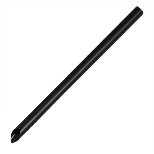 タピオカストロー(黒)斜めカット バラ 12φx210mm サイズ : φ12×210mm 入数 : 3000