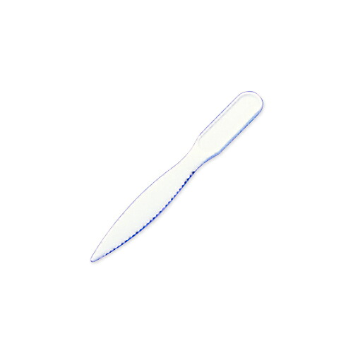中ナイフ(白) 5連(受注生産品) サイズ : 107mm 入数 : 10000 21,408円