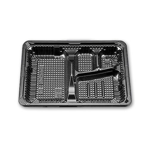 CZ-221 BS黒本体(N) サイズ : 230×171×31mm 入数 : 600 | 業務用 店舗用品 使い捨て 使い捨て容器 器 入れ物 容器 プラスチック プラスチック容器 プラ容器 持ち帰り テイクアウト デリバリー ケータリング イベント 文化祭 屋台 お祭り お弁当 レストラン 弁当容器 弁当箱