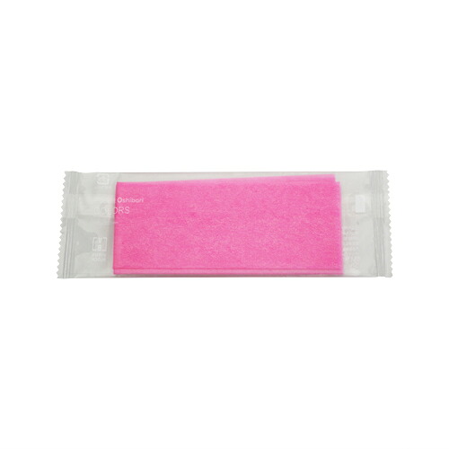 ポケットおしぼりＣＯＬＯＲＳ　ピンク サイズ : 182x220mm 入数 : 2000(250本×8パック)