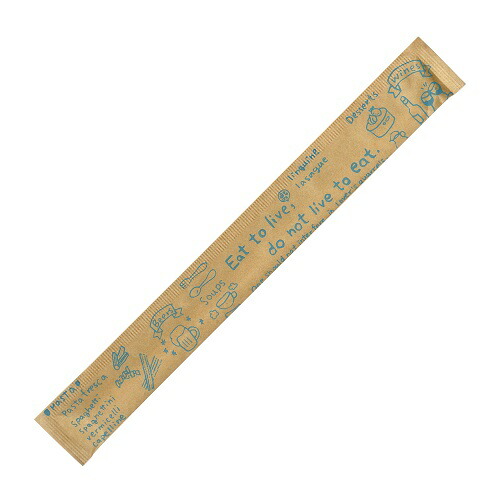 手工芸品立ちふさがる箸喫茶店（青み）CF-2 大きさ : 30×240粍 入数 : 4000(100膳×40)