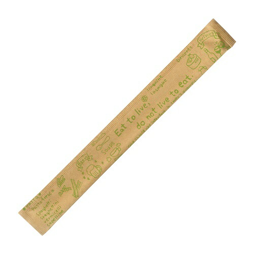 手工芸品立ちふさがる箸喫茶店（緑であること）CF-3 大きさ : 30×240粍 入数 : 4000(100膳×40)