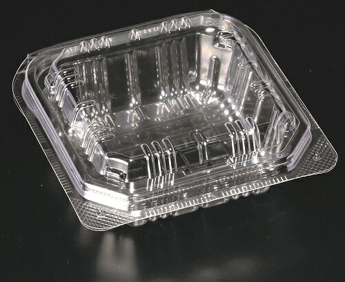 ユニコン LS-角１(透明) サイズ : 97×99×27(9.0)mm 入数 : 1500