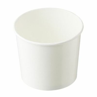 KM90-320本体 白 PP 1000入　スープカップ アイスカップ サイズ : Φ90×76mm(320ml) 入数 : 1000