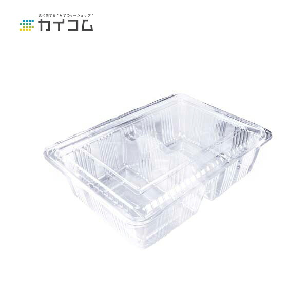 フードパックKSA-1-2H(PET) サイズ : 290×215×75mm 入数 : 400|業務用容器カイコム 店