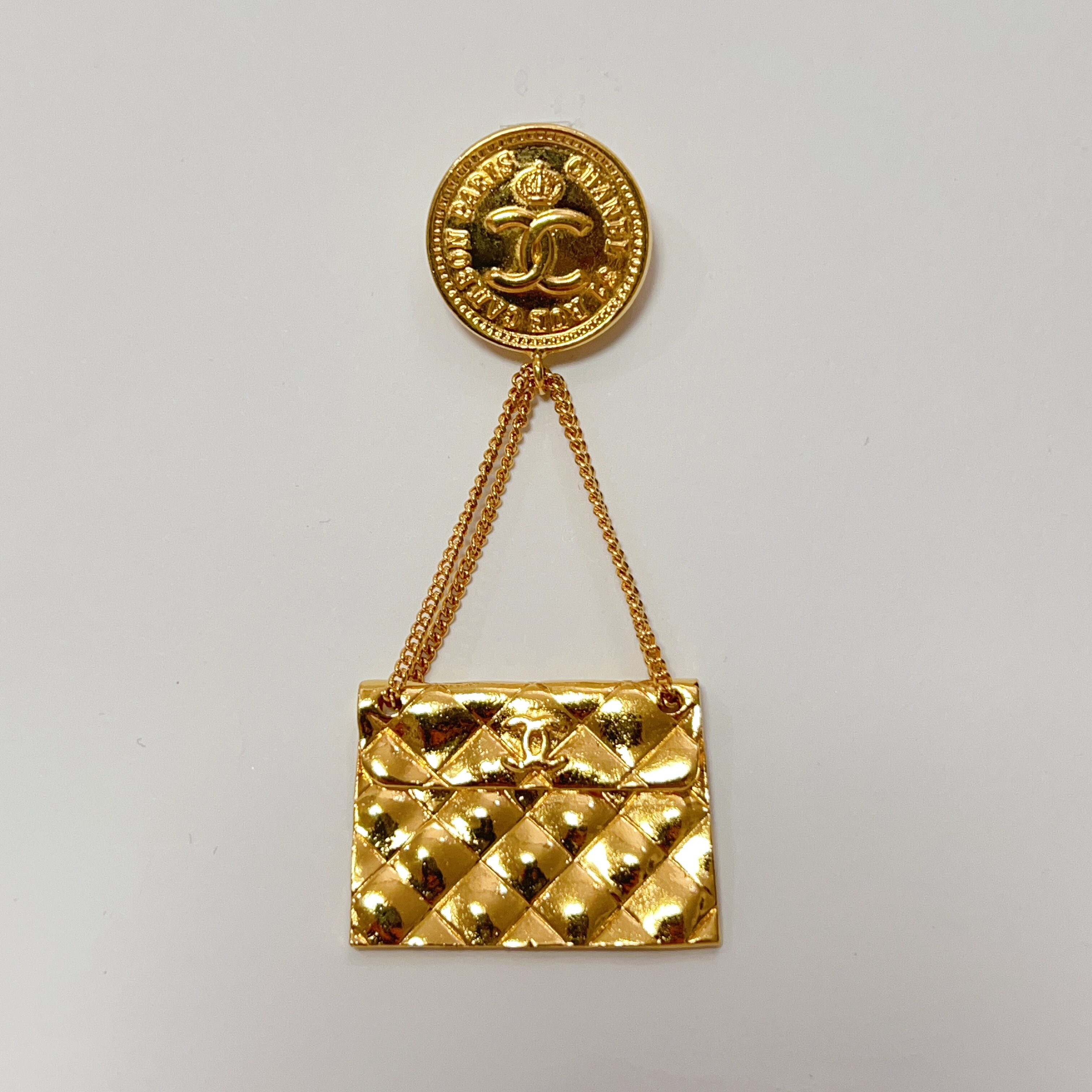 楽天市場】【中古】 CHANEL シャネル ブローチ B23C ココマーク