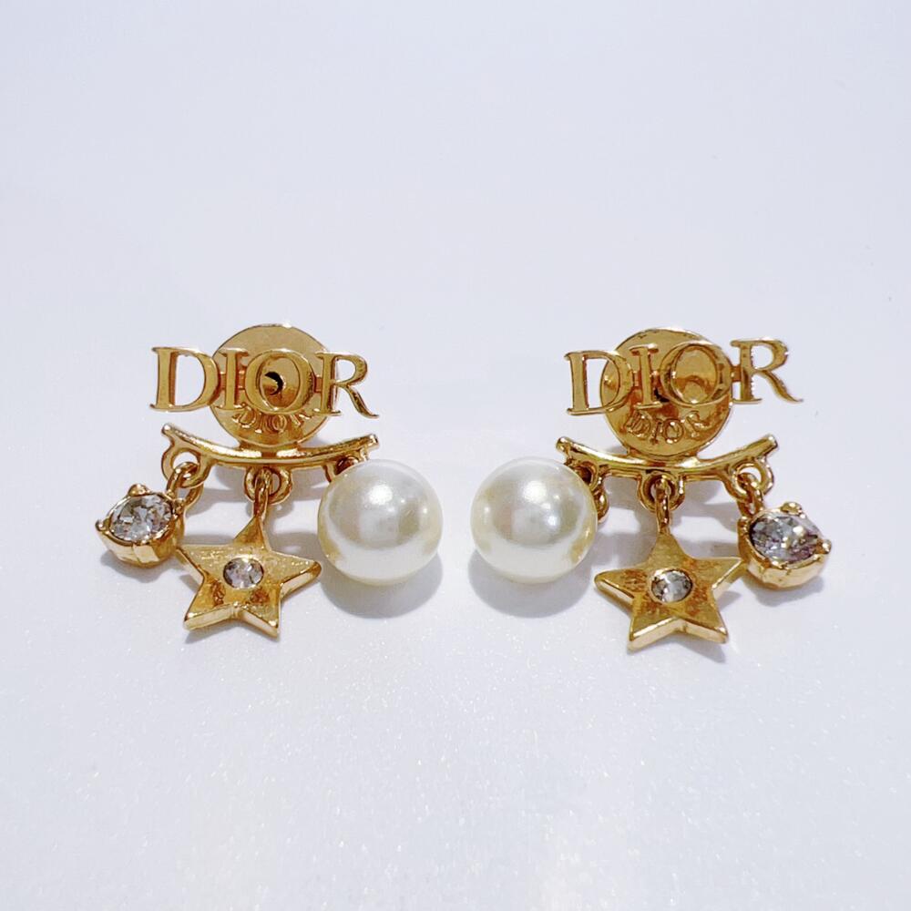 【中古】Dior ディオール Dio(r)evolution ディオレボリューション ピアス E1169DVORS_D301 GP ゴールド 箱 レディース アクセサリー キャッチ・スタッド ピアス 美品|KAIDAKU BRAND
