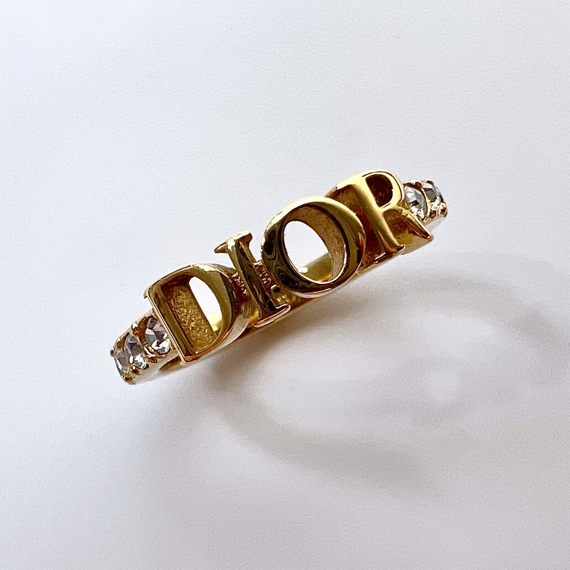 Christian Dior クリスチャン・ディオール　ロゴリング約１１号 最大の割引 Christian Dior - クリスチャンディオール ロゴ