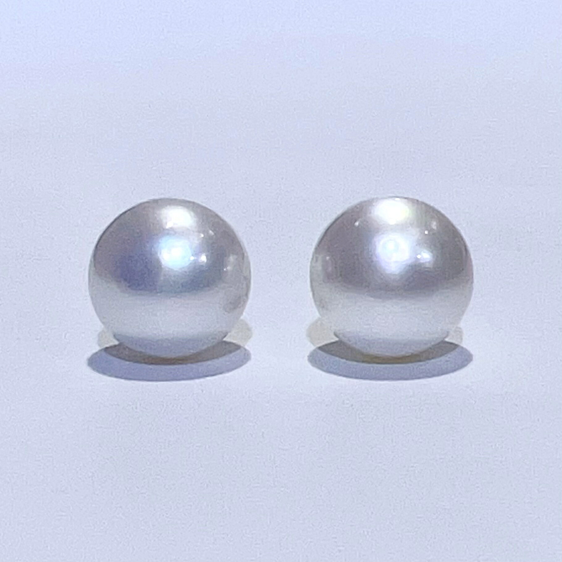 Pt900 天然 白蝶 南洋 パール ピアス 11.1mm 4.2g 本真珠 ホワイト レディース アクセサリー 新品 3 32,370円
