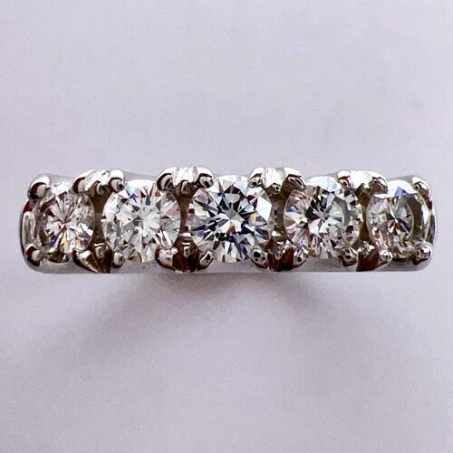 Pt900 天然 ダイヤ リング D0.55ct 4.5g 12号 レディース アクセサリー 指輪 未使用品 53,880円