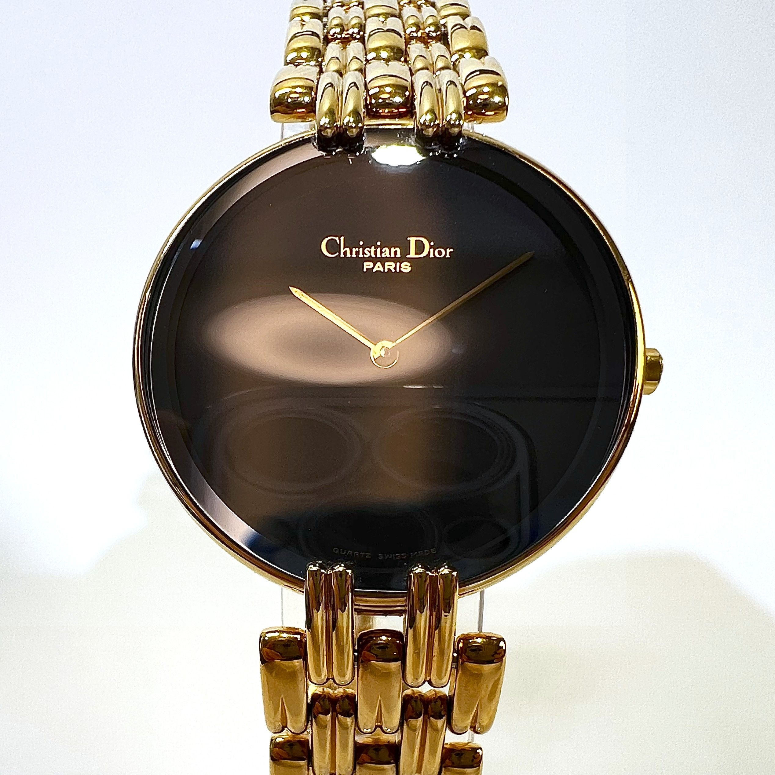 Christian Dior Bagheera 腕時計 ゴールド Christian Dior ブラックムーン バキラ ウォッチ 腕時計