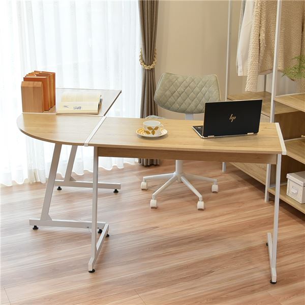 楽天市場】デスク ナチュラル 幅90cm 伸長 システム ハイ タイプ 日本