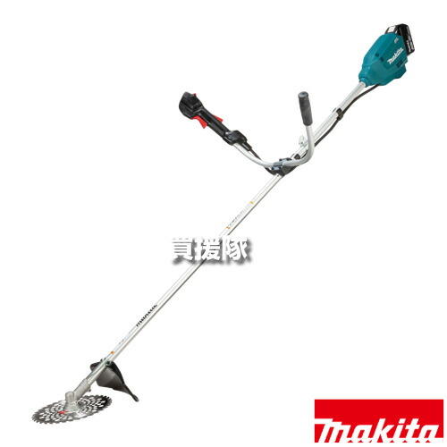 マキタ 18V 充電式草刈機 Uハンドル MUR195SDWF 【18Vリチウムイオンバッテリー 軽量 パワフル 後端モータ式 一般 セミプロ 草刈り 重負荷作業可 速度調整可 自動変速 無段変速 単速トリガスイッチ 軽快チップソー付】【おしゃれ おすすめ】[CB99]