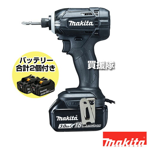 マキタ 充電式インパクトドライバ 黒 TD149DRFXB【ドライバー インパクト 電動ドリル 純正 正規品 日本仕様 工具 電動工具 DIY ツール 用品 大工 日曜大工 穴あけ 穴 ネジ 充電式 バッテリー式 充電 バッテリー コードレス 屋内 屋外 makita】【おしゃれ おすすめ】 [CB99]｜買援隊2号店