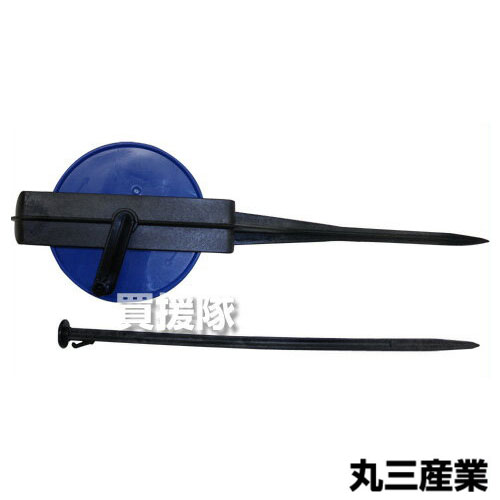 槍木産業　ロープリル　紐巻器　ロープ巻 楽天市場】ロープリル うね立て紐巻取り器槍木産業 畝立て紐 巻取器