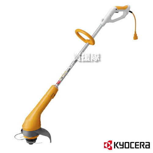 KYOCERA(京セラ) 電動式草刈機 AK-3710 【刈払 草刈 芝刈 草刈り 芝刈り 京セラ キョウセラ リョービ リョウビ 電気 刈払機 AK-3710 AK3710 697600A 草刈り 芝刈 柔らかい草 キワ刈り エッジガイド 100V ナイロンカッタ 刈幅250mm】【おしゃれ おすすめ】 [CB99]