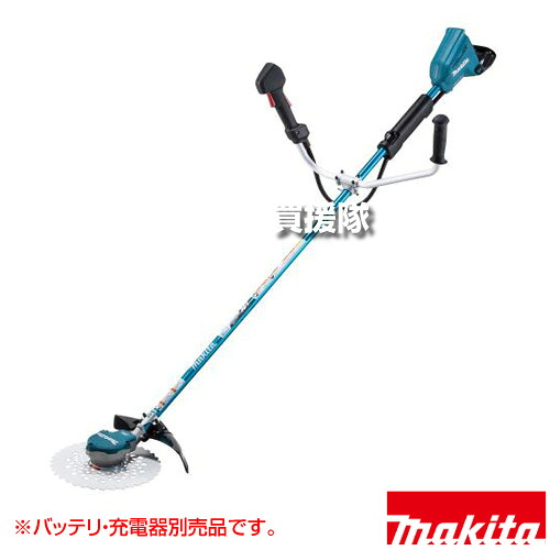 マキタ 36V 充電式草刈機 Uハンドル [本体のみ/バッテリ・充電器別売] MUR368ADZ 【左右非対称ハンドル 高トルク 自動変速 省エネ 低騒音 ナイロンコード チップソー 樹脂刃 AFT 簡単始動 低速逆回転 充電式】【おしゃれ おすすめ】[CB99]