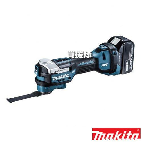 マキタ 申し受ける式マルチ手道具 TM52DRG 【makita 置き目品 18V バッテリ BL1860B 申し受ける器 DC18RF 入れもの付 STARLOCKMAX PLUS 相応う 切りおとす 取りはずす 摩擦 研ぐ 削る 白木 金属元素 すり鉢 セメント質 はやりっ子鍵を掛ける 手道具 電動手道具 DIY ツ】【今めかしい おすすめ】[CB99]