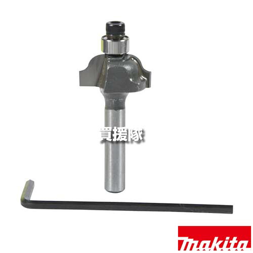 マキタ コロ付ヒョウタン面ビット 呼び寸法 R1:2.5 R2:4.5 軸径6mm 全長40mm A-24854 【ルータ 適用 3600HA RP001G RP0910 RP1801 RP2301FC RT001G RT002G RT40D RT50D トリマ 3701 3705 3707F 3709 RT001G 002G 工具 】【おしゃれ おすすめ】[CB99]