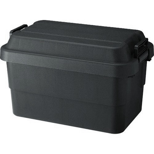 【ポイント10倍】トラスコ中山(株) TRUSCO トランクカーゴ 50L 黒 BLKC-50 【DIY 工具 TRUSCO トラスコ 日本製 コンテナボックス 収納ボックス 収納ケース 座れる ハードケース ハードボックス フタ付き おしゃれ アウトドア キャンプ 】【おしゃれ おすすめ】[CB99]
