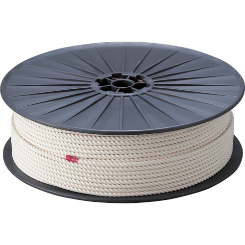 【ポイント10倍】トラスコ中山(株) TRUSCO 綿ロープ 3つ打 線径12mmX長さ100m R-12100M 【DIY 工具 TRUSCO トラスコ 】【おしゃれ おすすめ】[CB99]
