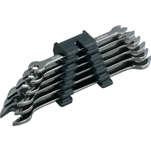【ポイント10倍】トラスコ中山(株) TRUSCO ミラータイプ両口スパナセット 6丁組Cセット TTDS-6SC 【DIY 工具 TRUSCO トラスコ 】【おしゃれ おすすめ】[CB99] 7,411円