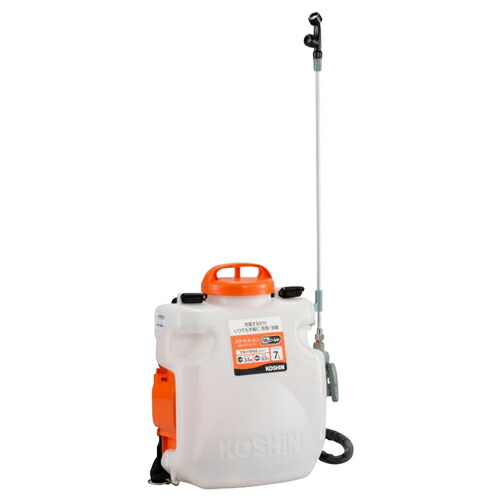 工進 申し受ける式噴霧器 7L スマートコーシン SLS-7 【農機具 農作機械類 噴霧器 噴霧機 動噴 噴霧 押し広める機 押し広める器 防除 防除機 電動式 電動 申し受ける式 申し受ける 蓄電池 コードレス】【格好のいい おすすめ】[CB99]