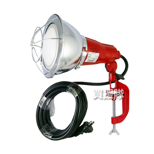 鯛勝産業 18W LED投光器 コード5M付 二芯 ・口金E26 TK-LED205 【鯛勝産業 鯛勝 タイカツ LED投光器 LEDランプ TK-LED205 ライト 照明 作業灯 投光機 投光 工事 工事現場 屋外 屋内 屋内外】【おしゃれ おすすめ】[CB99]