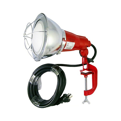 鯛勝産業 18W LED投光器 コード5M付 三芯 ・口金E26 TK-LED205E 【鯛勝産業 鯛勝 タイカツ LED投光器 LEDランプ TK-LED205E ライト 照明 作業灯 投光機 投光 工事 工事現場 屋外 屋内 屋内外】【おしゃれ おすすめ】[CB99]